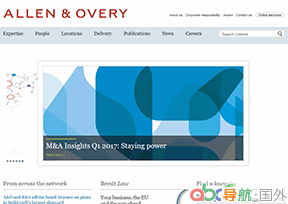 安理國際律師事務(wù)所_Allen & Overy