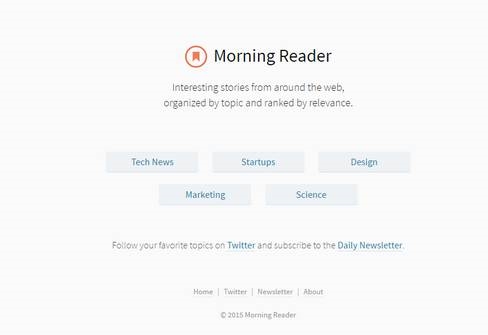 英文晨報(bào)閱讀器【MorningReader】